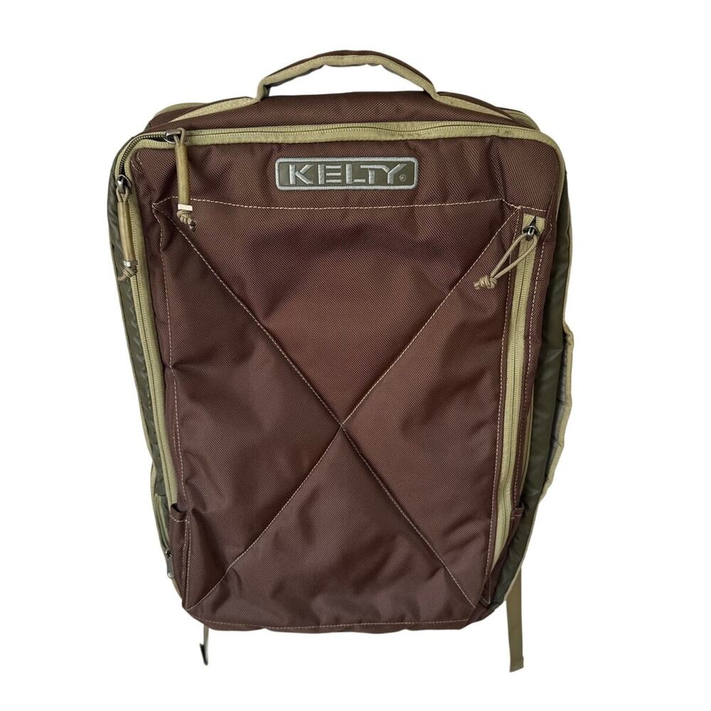 Kelty Metroliner 30 Laptop Backpack in Brown and Green Work School